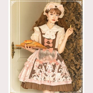 Crown Kitty Lolita Dress OP by YingLuoFu (SF49)